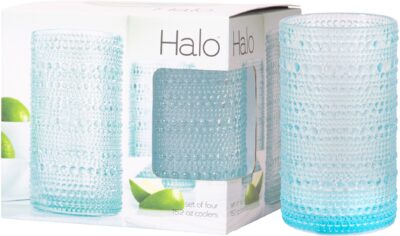 HALO SET OF 4 15.2OZ HI BALL GLASS - Image 9